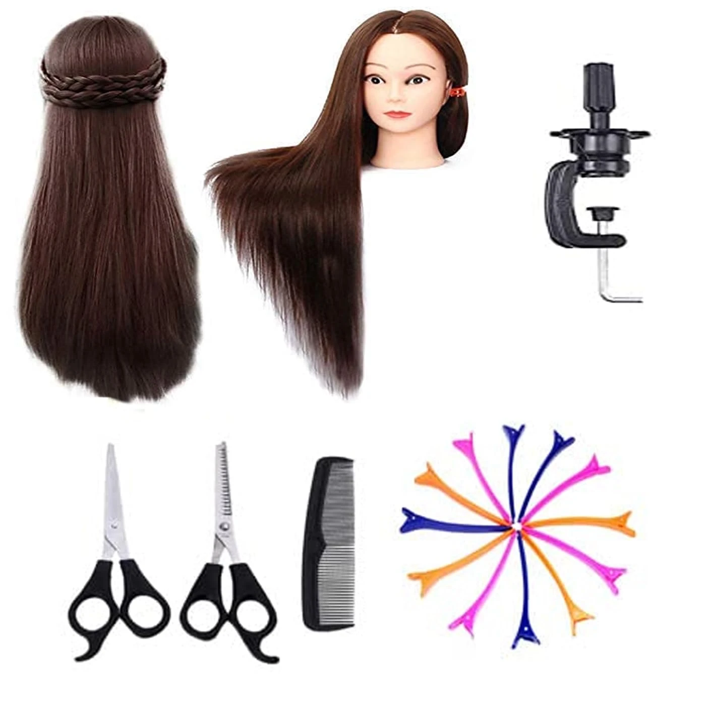 Premium Hair Dummy Head for Styling